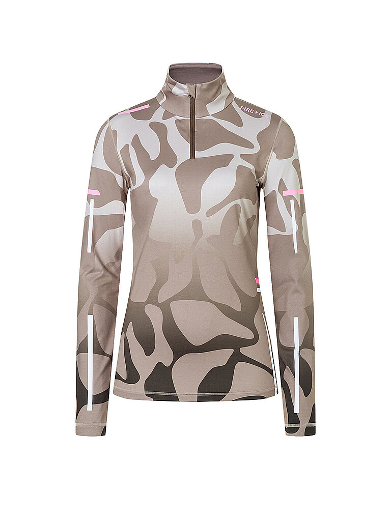 Sous-pull zippé Lvy3 multicolore M