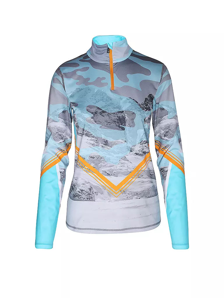 BOGNER FIRE+ICE | Damen Unterzieh Zipshirt Ilvy3 | Multicolore