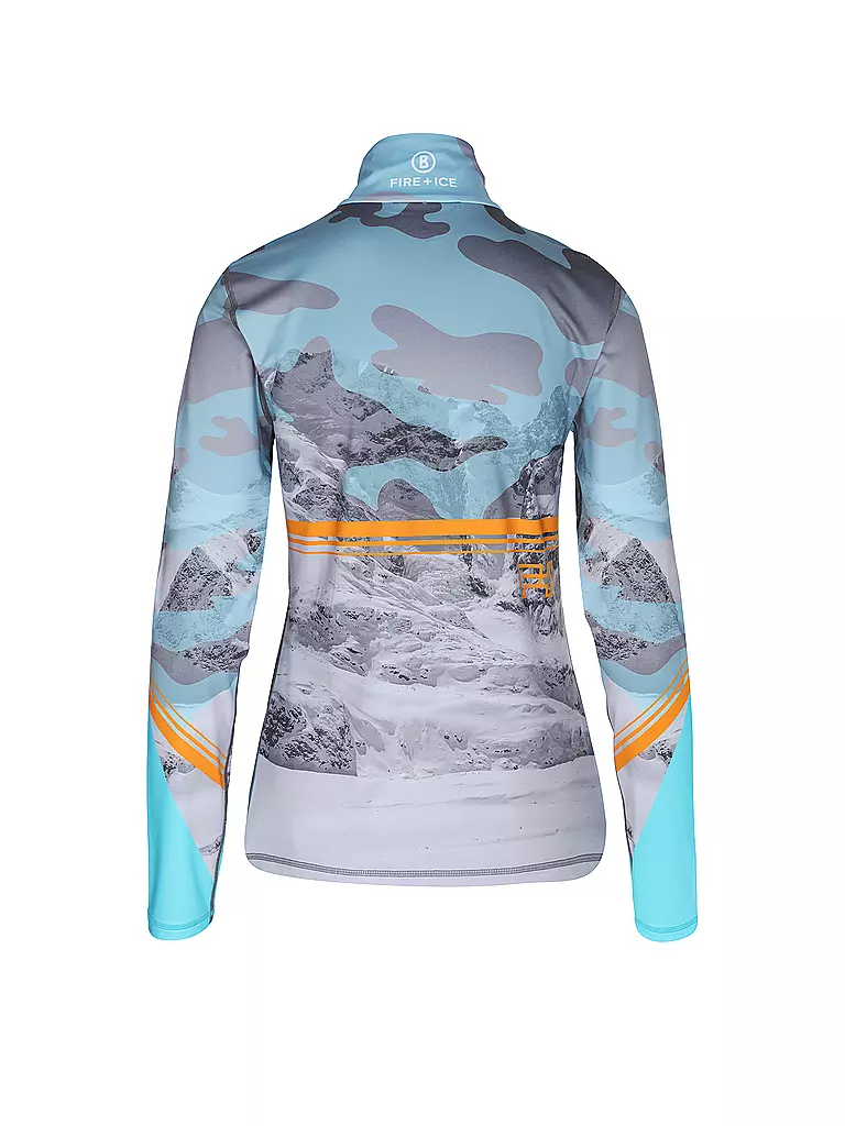 BOGNER FIRE+ICE | Damen Unterzieh Zipshirt Ilvy3 | Multicolore
