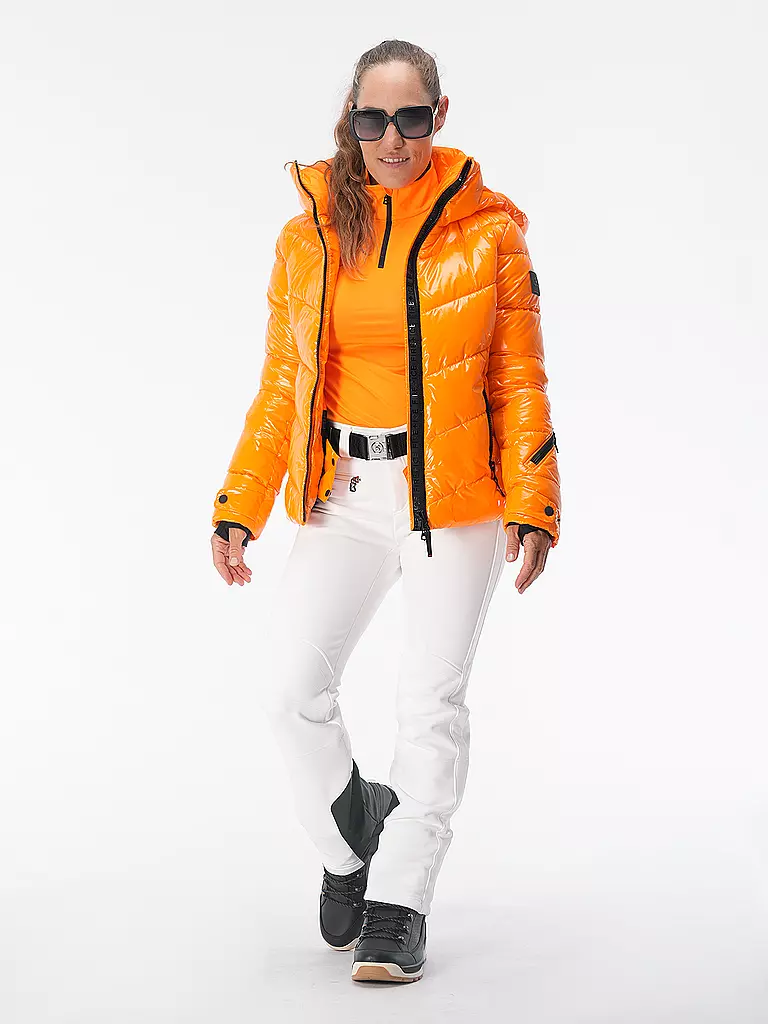 BOGNER FIRE+ICE | Damen Unterzieh Zipshirt Margo2 | Orange