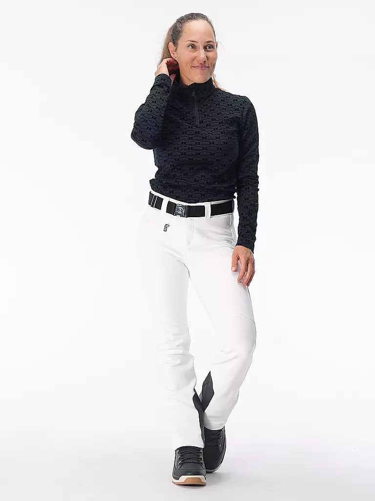 BOGNER FIRE+ICE | Damen Unterzieh Zipshirt Margo2 | Bleu foncé