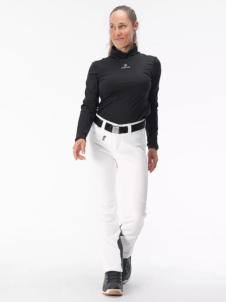 BOGNER FIRE+ICE | Damen Unterzieh Zipshirt Regan | Noir