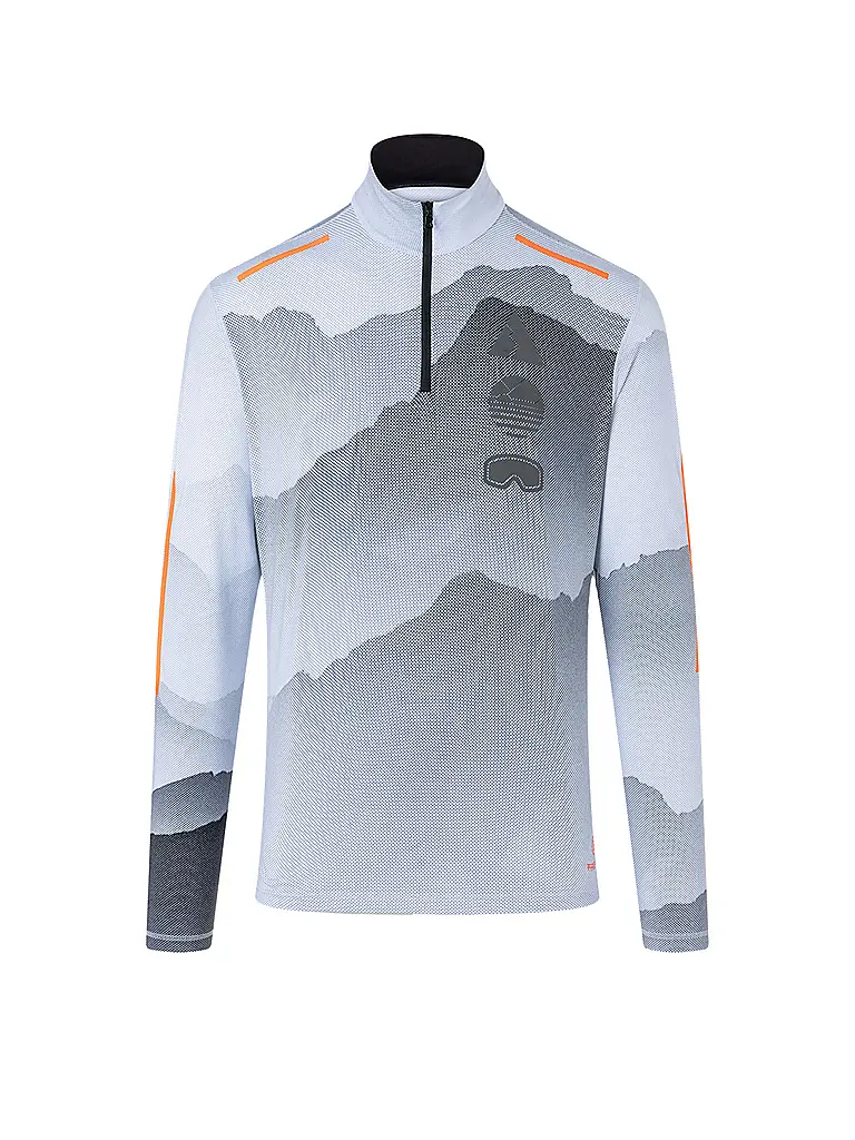 BOGNER FIRE+ICE | Zipshirt de sous-vêtement Pascal pour hommes | Multicolore