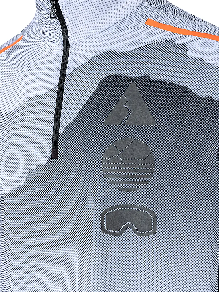 BOGNER FIRE+ICE | Zipshirt de sous-vêtement Pascal pour hommes | 
