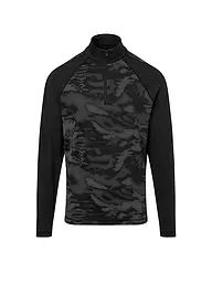 BOGNER FIRE+ICE | Zipshirt de sous-vêtement pour homme Premo4 | Noir
