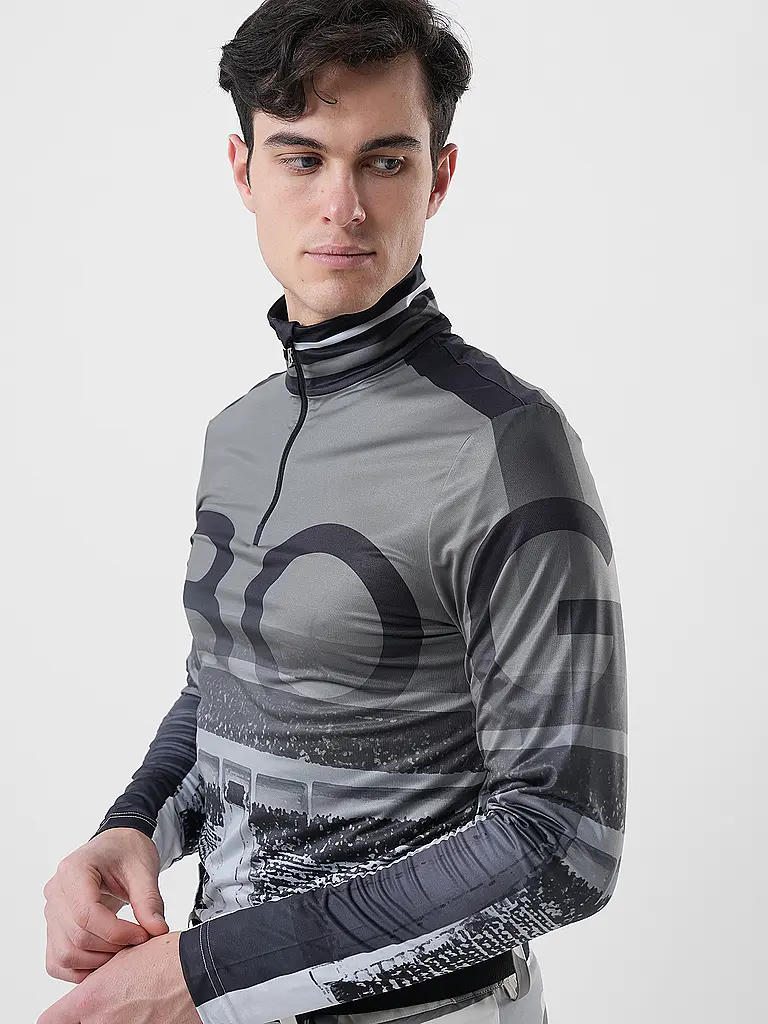 BOGNER | Sous-pull zippé homme Vert2 |