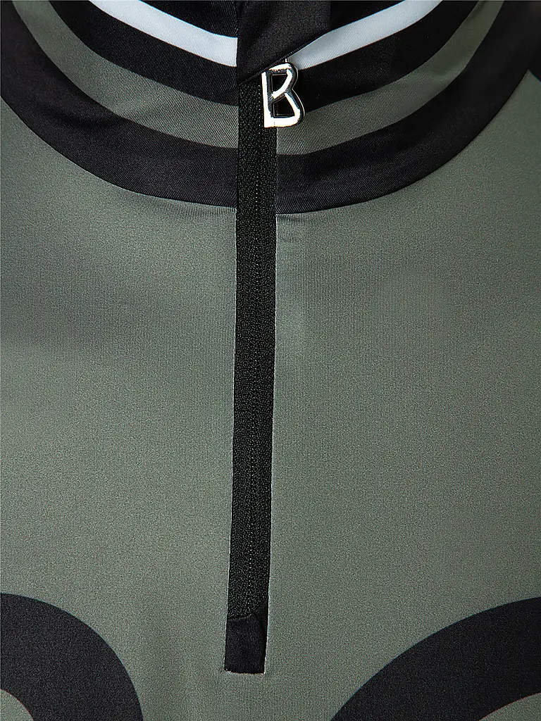 BOGNER | Sous-pull zippé homme Vert2 |