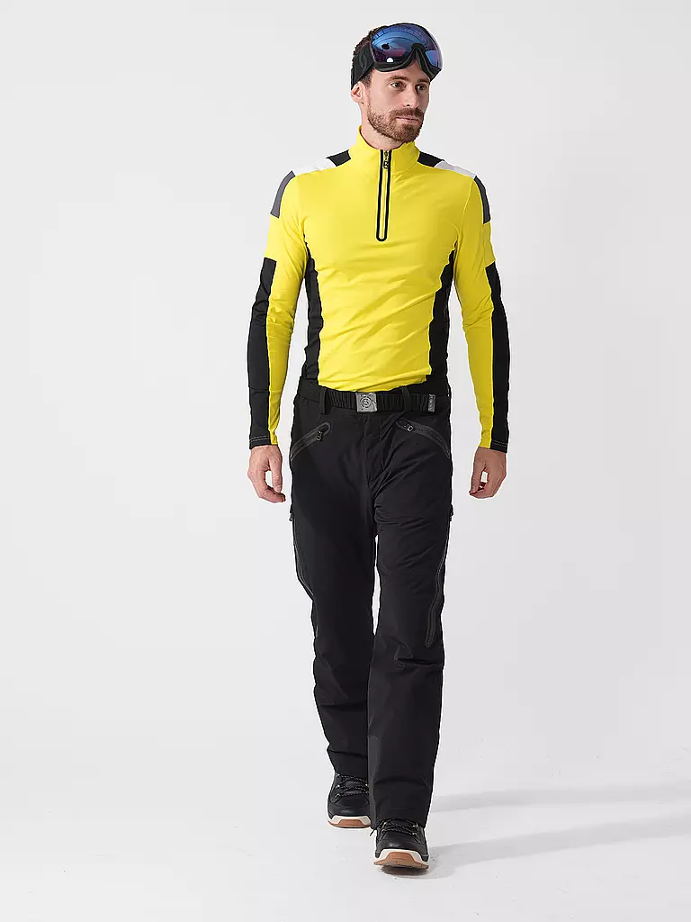 BOGNER | Sous-pull zippé pour homme Mica2 | Jaune
