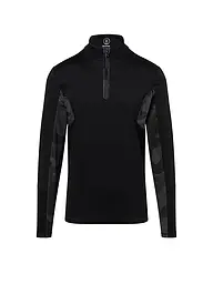 BOGNER | Zipshirt de sous-vêtement Florian pour hommes | Noir