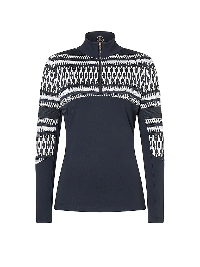 BOGNER | Zipshirt Jelissa de sous-vêtement pour femmes | Noir