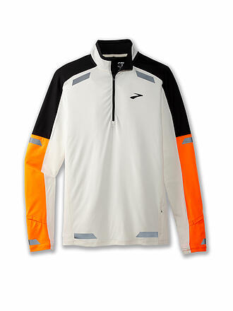 BROOKS | T-shirt de course Visible 17" à fermeture éclair pour homme