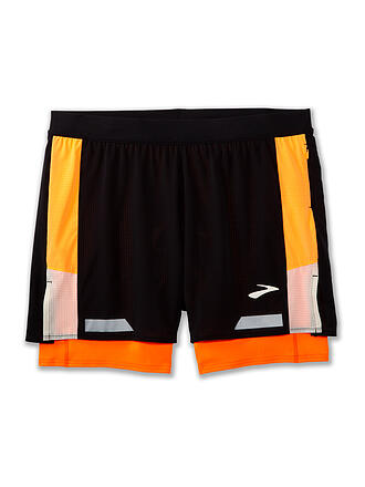BROOKS | Short de course pour homme Run Visible 5" 2en1 2.0
