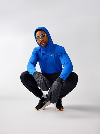 BROOKS | T-shirt de course à capuche Notch Thermal 3.0 pour hommes