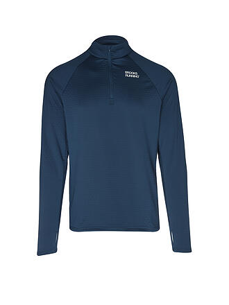 BROOKS | Haut de running thermique réfléchissant 1/4 zip pour homme