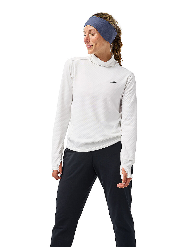 T-shirt de course thermique Notch 3.0s blanc L