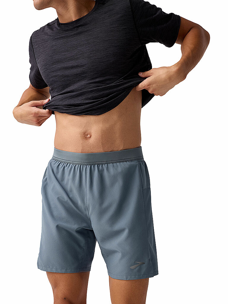 Short de course Journey 7 gris XL