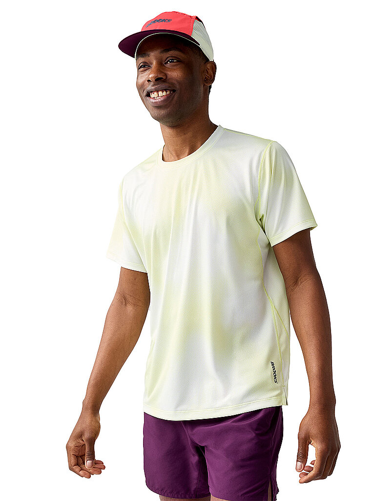 T-shirt de running Luminarys jaune L