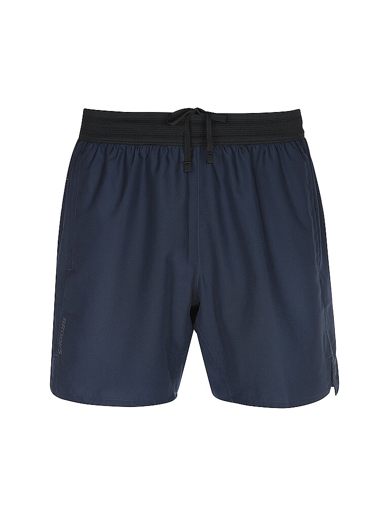Short de course 2en1 Dashs bleu marine L