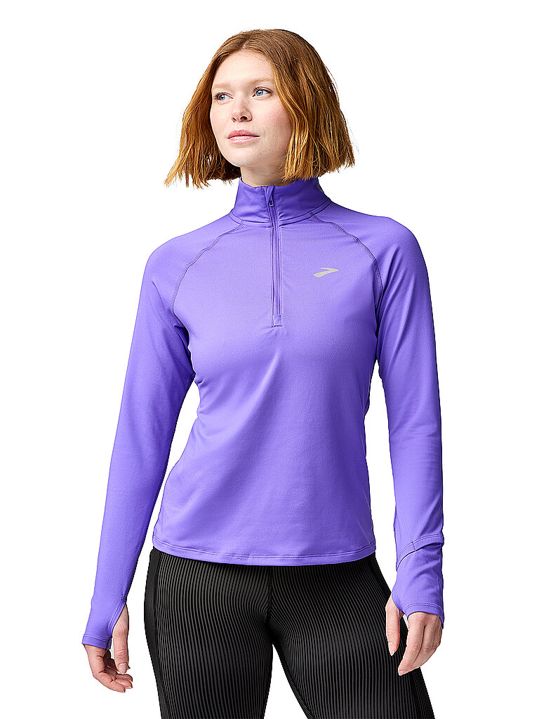 Zipshirt de courses Dash 3.0 lilas S