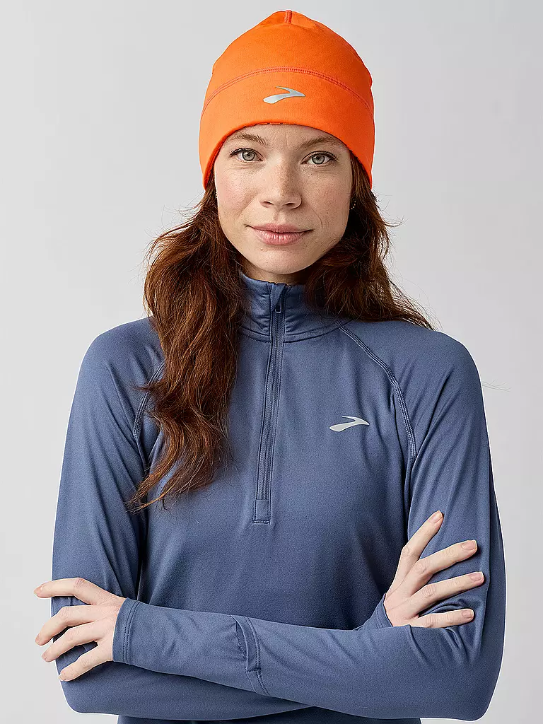 BROOKS | Bonnet de course Notch Thermal 2.0 | Orange