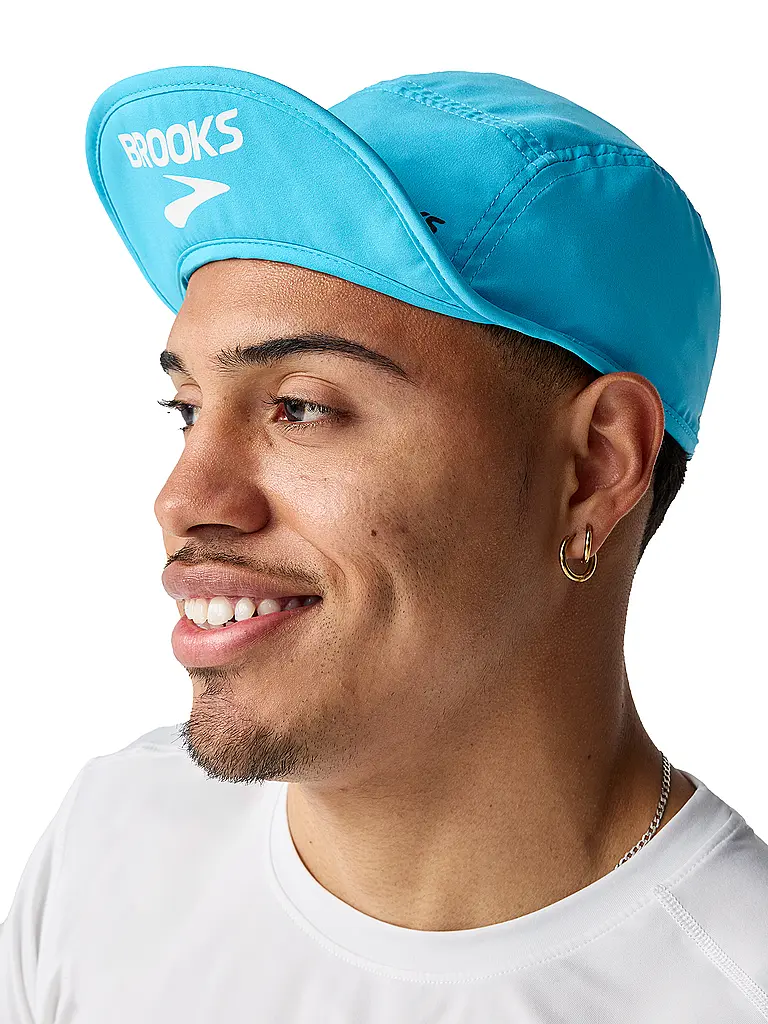 BROOKS | Casquette Lightweight Packable 2.0 | Bleu clair