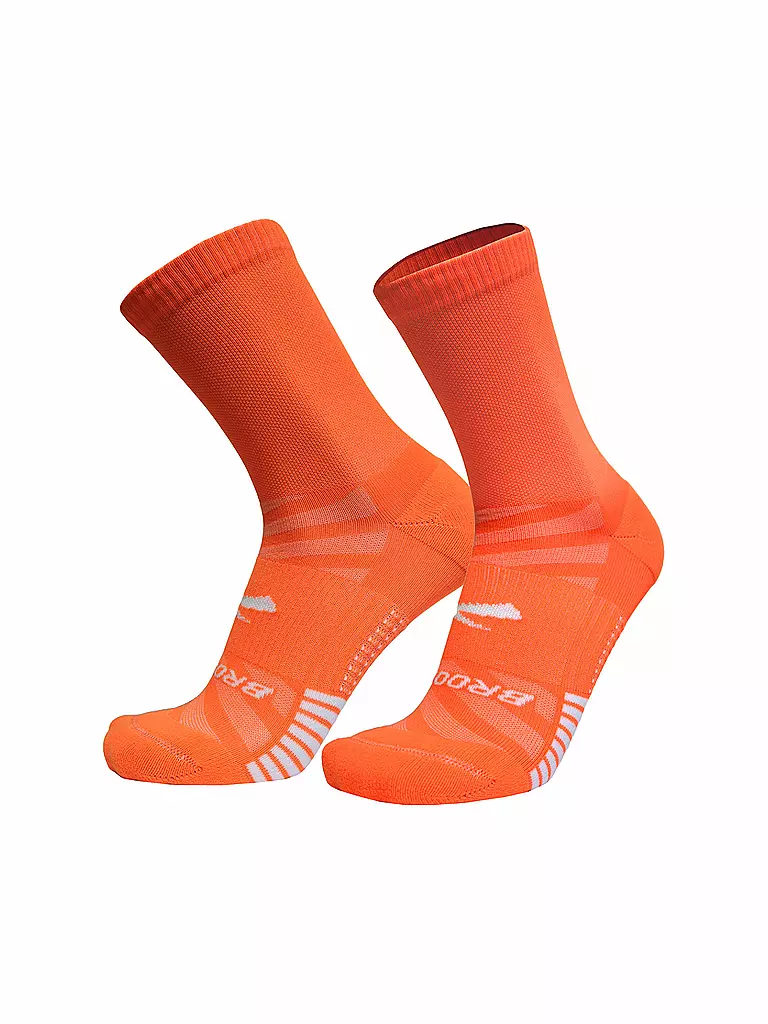 BROOKS | Chaussettes de course pour homme Ghost Lite Crew | Orange