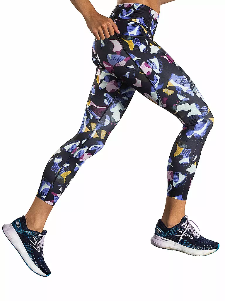 BROOKS | Damen 7/8 Lauftight Method Print | Noir