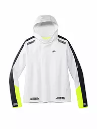 BROOKS | Damen Laufhoodie Run Visible Thermal | Blanc