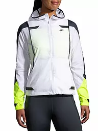 BROOKS | Damen Laufjacke Run Visible Convertible Jacket | Blanc