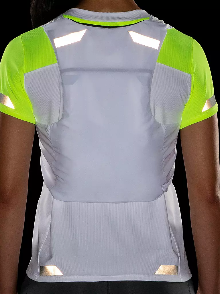 BROOKS | Damen Laufjacke Run Visible Convertible Jacket | Blanc