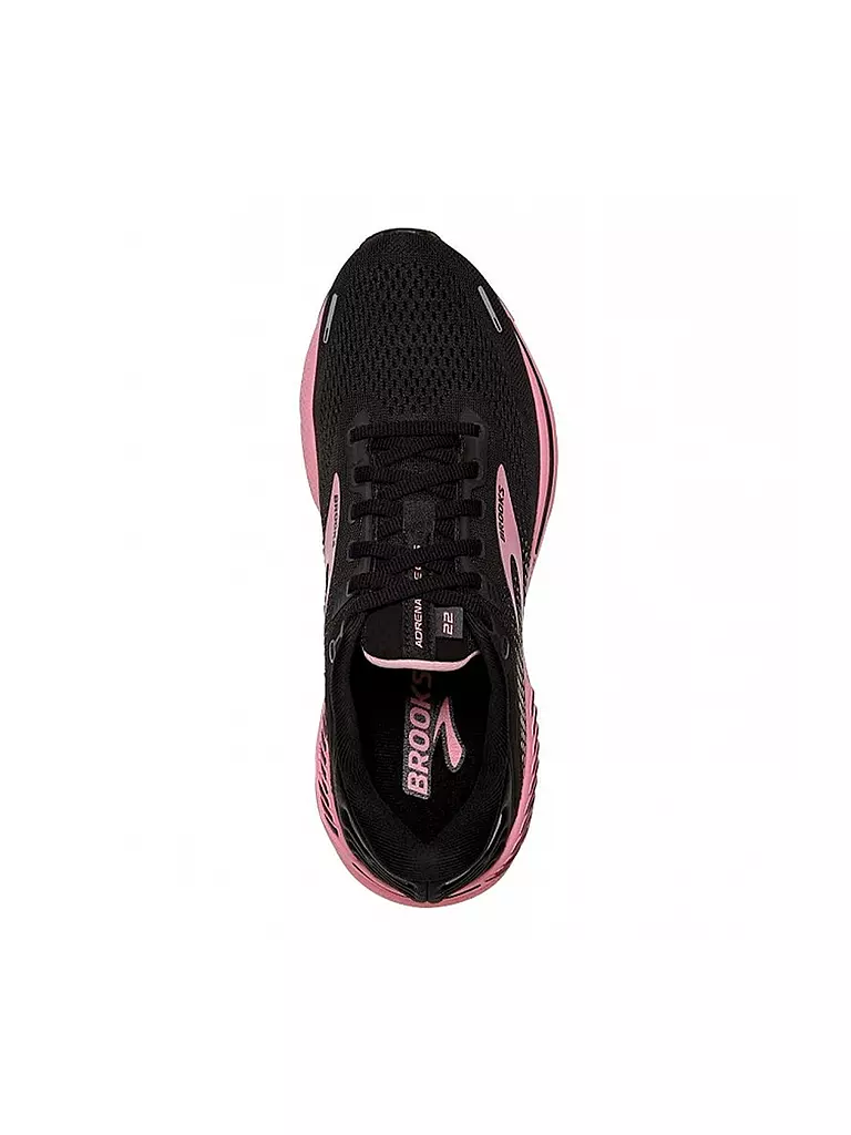 BROOKS | Damen Laufschuhe Adrenaline GTS 22 WS BLACK DIANTHUS SILVER | Noir