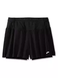 BROOKS | Damen Laufshort Hight Point 2in1 2.0 | Noir