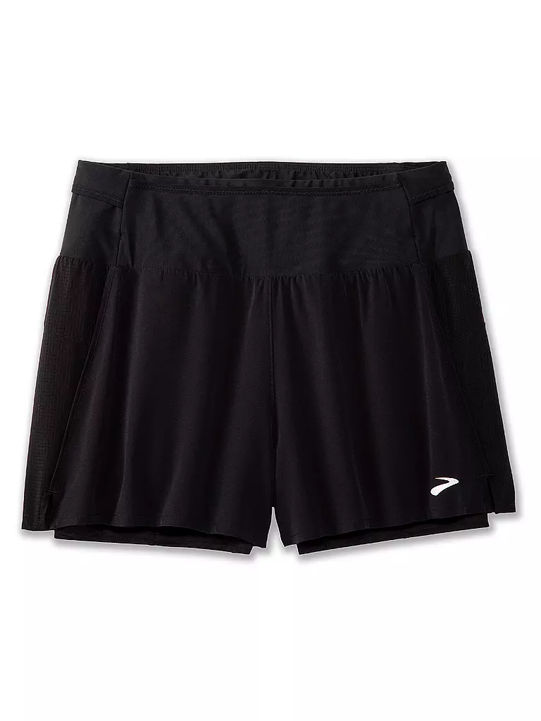 BROOKS | Damen Laufshort Hight Point 2in1 2.0 | Noir