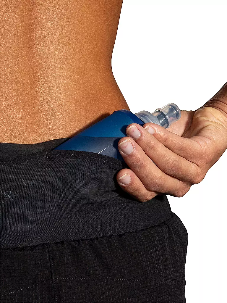 BROOKS | Damen Laufshort Hight Point 2in1 2.0 | Noir