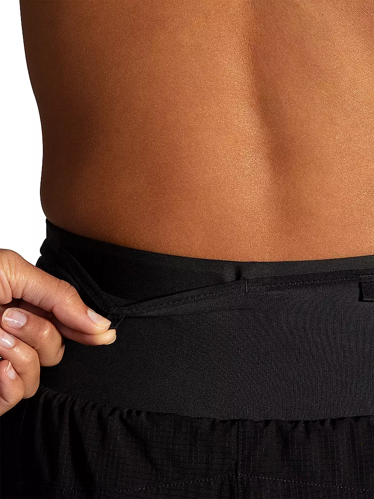 BROOKS | Damen Laufshort Hight Point 2in1 2.0 | Noir