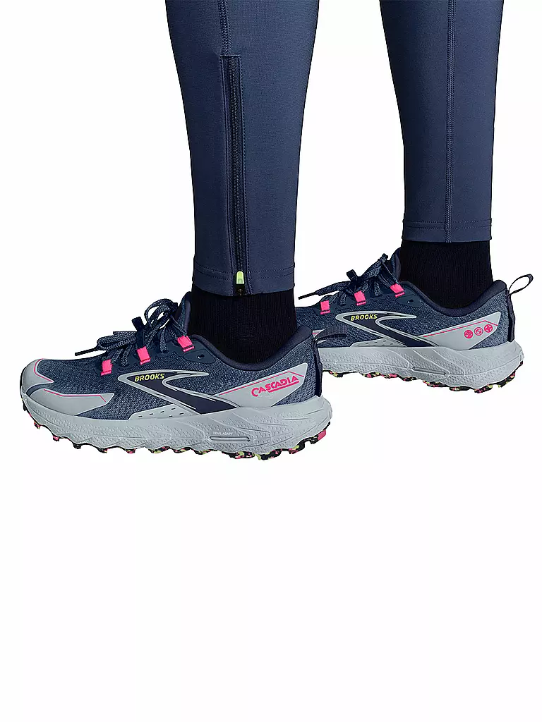 BROOKS | Damen Lauftight High Point | Bleu foncé