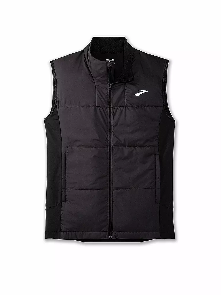 BROOKS | Gilet de course pour homme Shield Hybrid 3.0 | Noir
