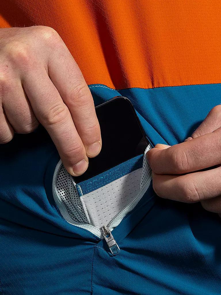 BROOKS | Herren Laufjacke Canopy | Orange