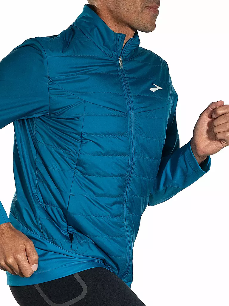 BROOKS | Herren Laufjacke Shield Hybrid Jacket 2.0 | Bleu