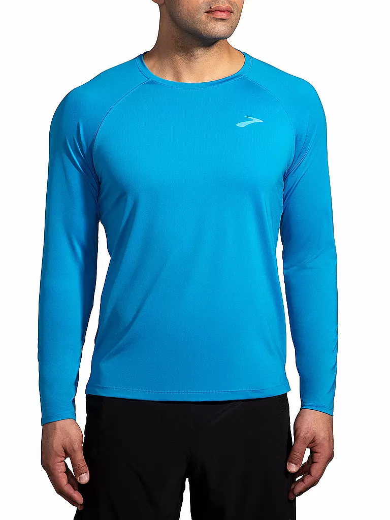 BROOKS | Herren Laufshirt Atmosphere 2.0 LS | Bleu