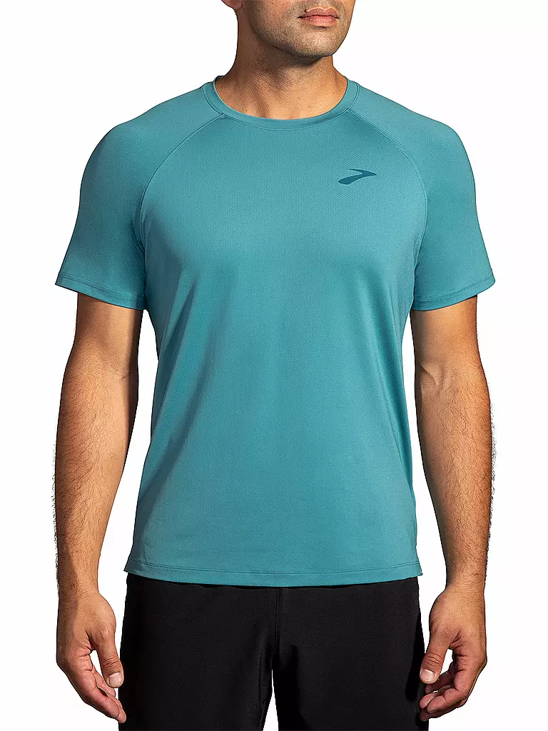 BROOKS | Herren Laufshirt Atmosphere 2.0 SS | Bleu clair