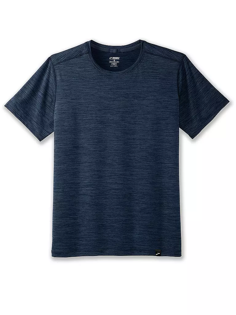 BROOKS | Herren Laufshirt Luxe | Bleu foncé