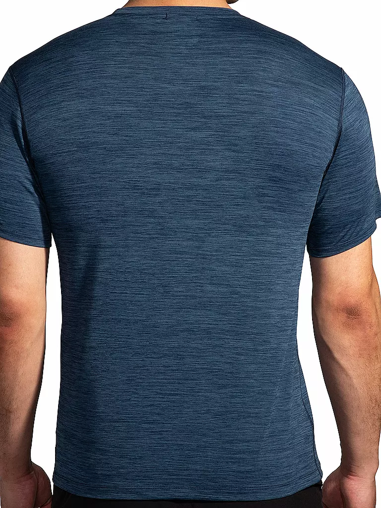 BROOKS | Herren Laufshirt Luxe | Bleu foncé