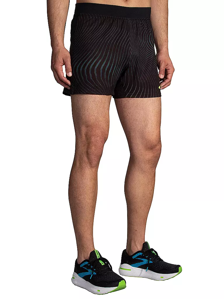 BROOKS | Herren Laufshort Sherpa 5" | Vert foncé