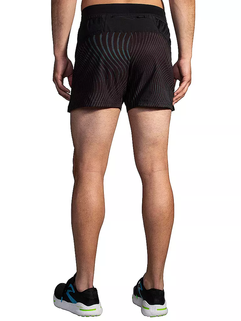 BROOKS | Herren Laufshort Sherpa 5" | Vert foncé