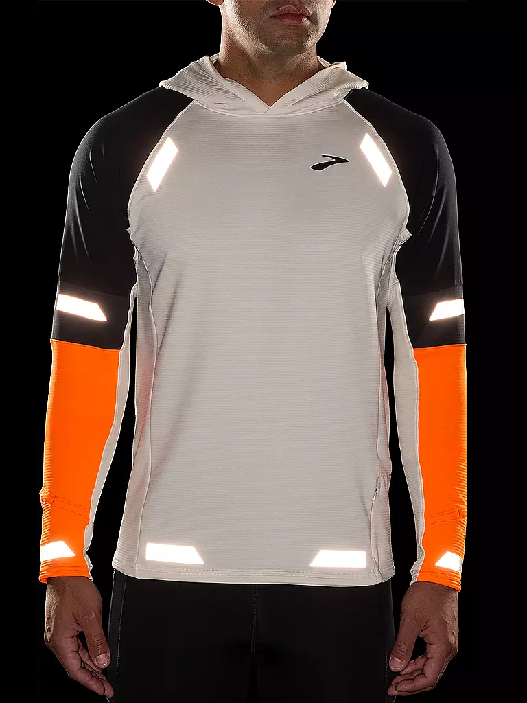 BROOKS | Hoodie de course thermique Run Visible 2.0 pour homme |