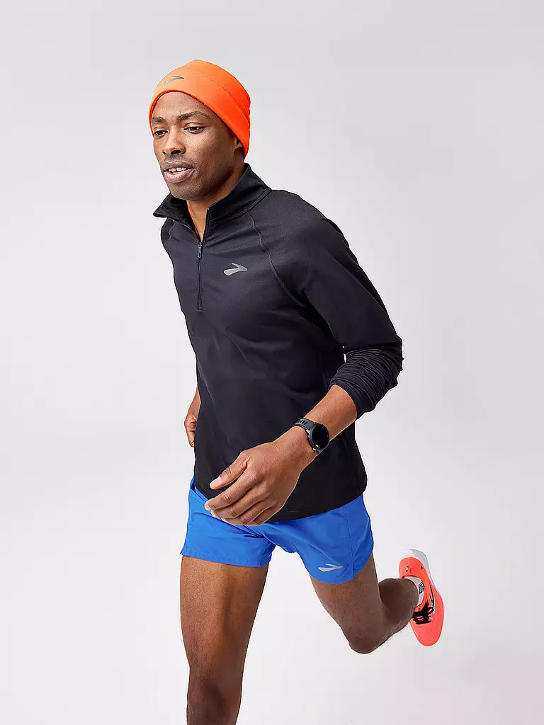 BROOKS | Lauf Zipshirt Dash 3.0 pour homme | Noir