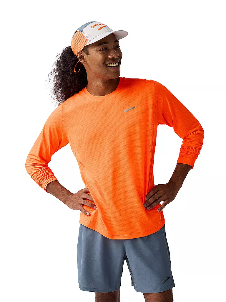 BROOKS | Maillot de running homme Atmosphere 3.0 | Orange