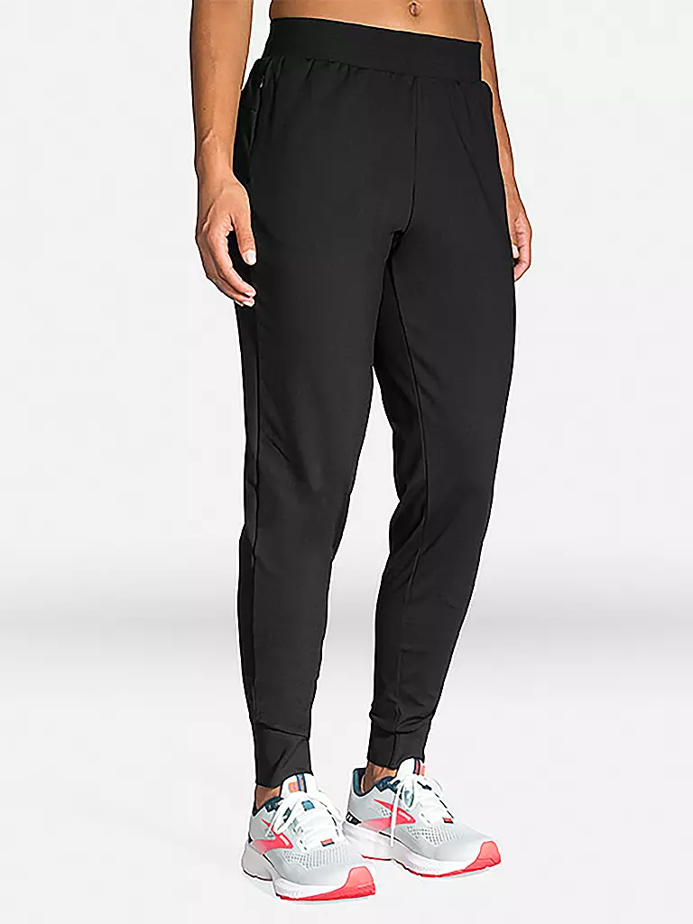 BROOKS | Pantalon de course thermique Momentum pour femmes | Noir