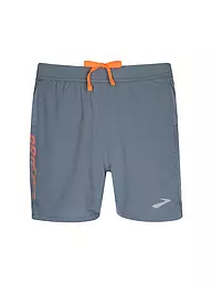 BROOKS | Short de course Journey 5 pouces pour hommes | Gris